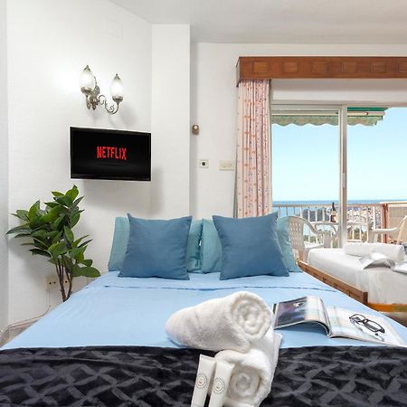 1004 - Beachfront Apartment On El Paseo, 4 Pers - Air Conditionning - Wi-Fi - Smart Tv Almuñécar Exteriör bild