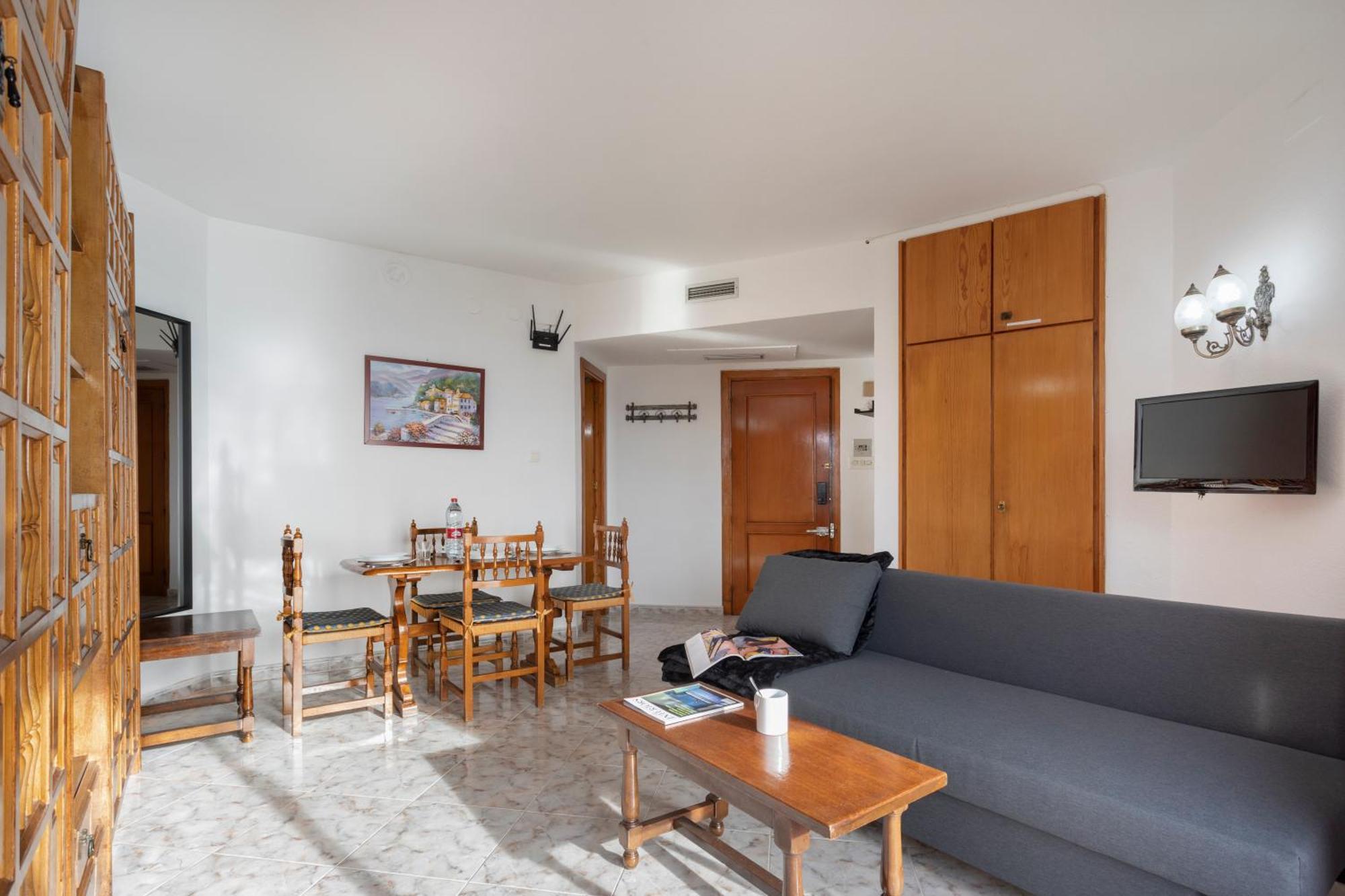 1004 - Beachfront Apartment On El Paseo, 4 Pers - Air Conditionning - Wi-Fi - Smart Tv Almuñécar Exteriör bild